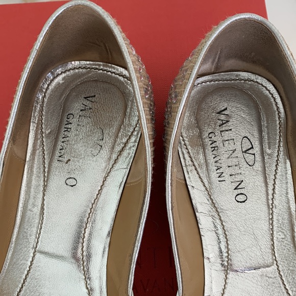 Valentino crystal embellished flats - Picture 4 of 12